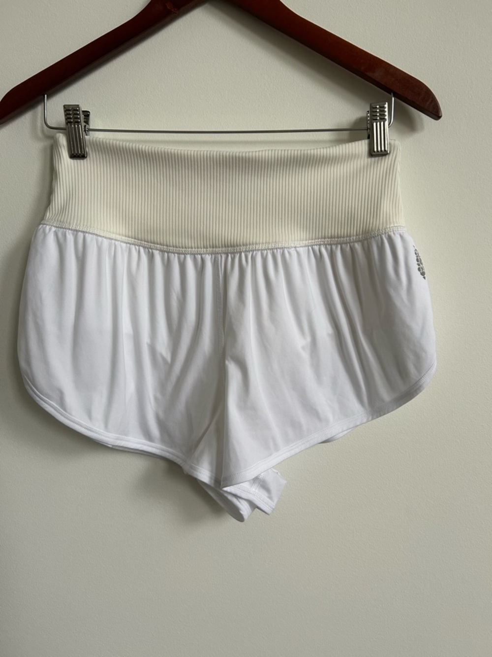 Free People White Active Shorts Medium